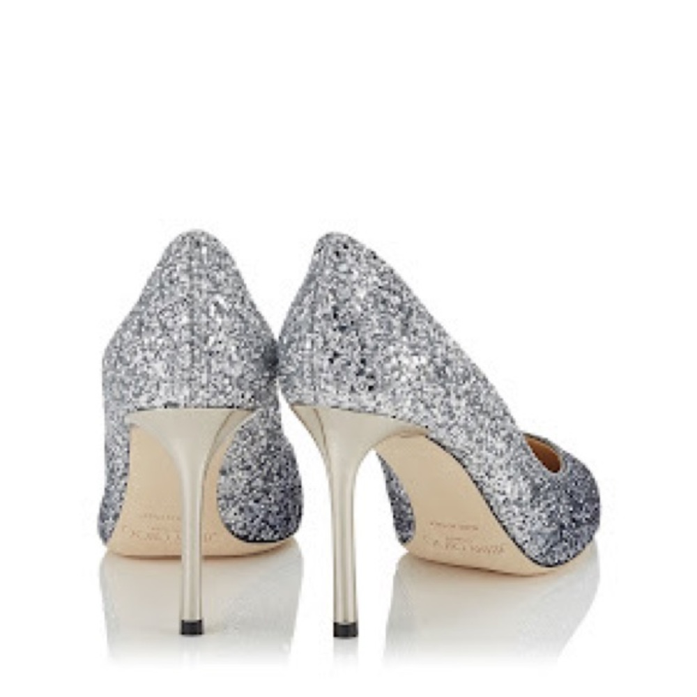 NIB Jimmy Choo Sparkling Romy Heels - Picture 2 of 3